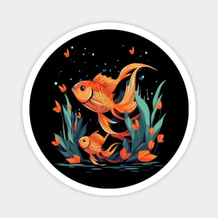 Goldfish Fathers Day Magnet
